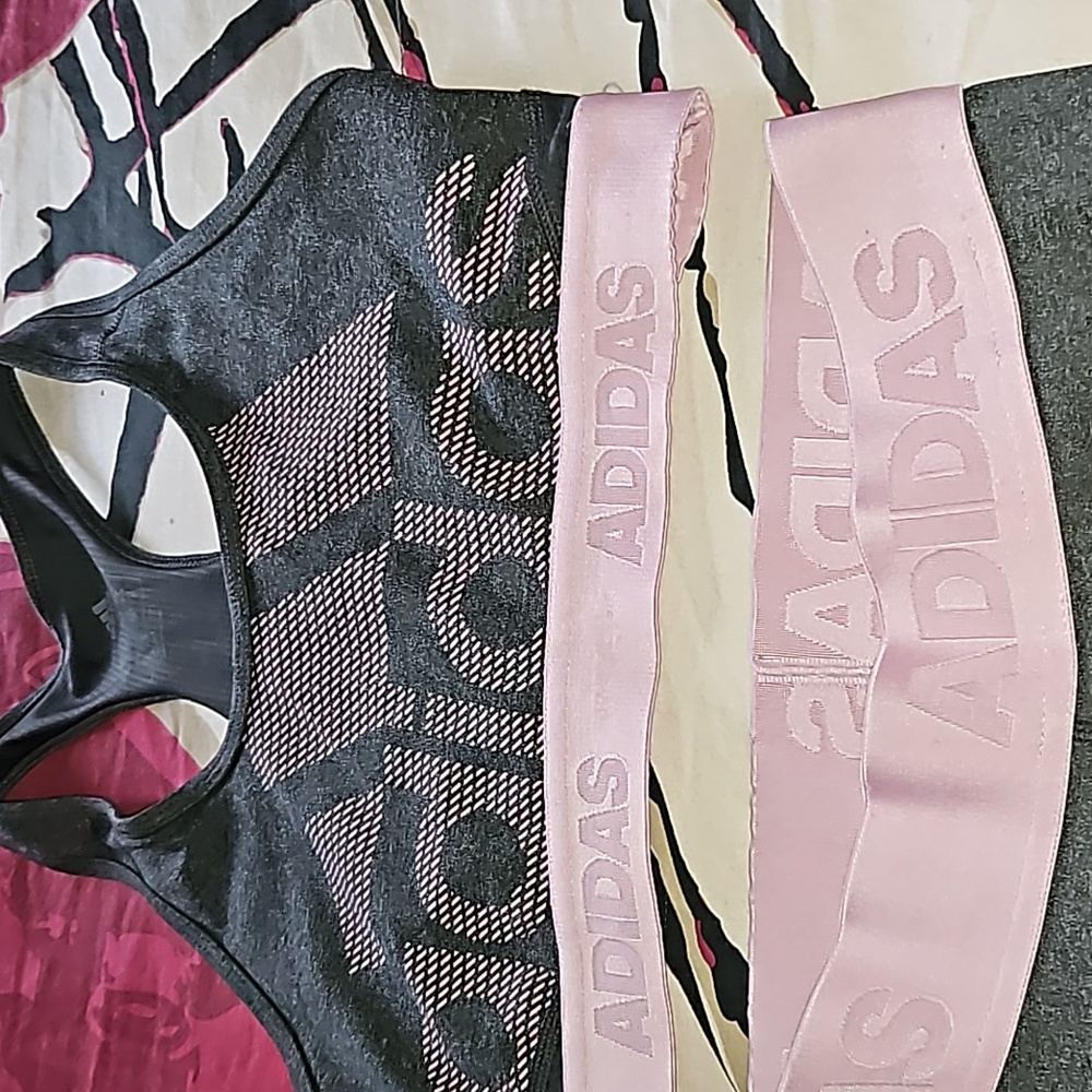 Adidas sports bra and pant set